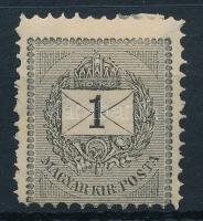 1888 Sztereo 1kr elfogazva (10.000)