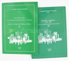 Halmágyi Pál (szerk.): Várak, kastélyok, erődök. A Makói Múzeum Füzetei 107. + A Dontól a Marosig... 1943-1944. Kiadói kartonált és papírkötés, jó állapotban.