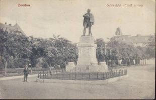 Zombor József Schweidel statue (EB)