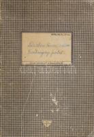 cca 1951 Lócskai Ferenc rendőr őrmester jegyzetei (szakmai értekezletek, oktatások, politikai propaganda stb.), összesen kb. 60 beírt oldal füzetben