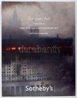Sotheby's árverési katalógus, háború utáni és kortárs orosz művészet témában, 2008.