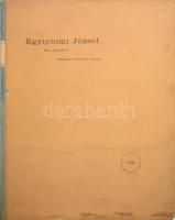 [Hacker, Franz Xaver] Seeburg, [Franz von] Ferencz: Egyiptomi József. A mi kedves Üdvözitőnk Jézus Krisztusnak megragadó előképe. Ifju és öregnek elbeszéli - -.A szinnyomatokat Madjera Károly és Peszler Ernő képei után fára metszette Knöfler Henrik. Bp., 1896., Szent István-Társulat, (Athenaeum-ny.), 28 p.+12 (színes fametszetek) t. Kiadói félvászon-kötés, kopott borítóval, laza fűzéssel, egy lapon szakadással.