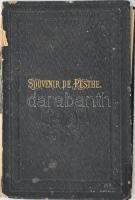 1871 Buda-Pesti Kalauz a testvérvárosok tervrajzával. Tisztelt vendégeinek ajánlja a szállodatulajdonos Frohner. Berlin, 1871, Kiessling Elek (Ihring &amp; Haberlandt-ny.), XVI+104 p.+ 1 (Pest és Buda térképe, kihajtható) t. Magyar és német nyelven, hirdetésekkel. Kiadói kartonált papírkötés, sérült, hiányos gerinccel, belül a lapok jó állapotban.