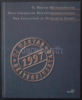 1997 Új Magyar Bélyegkincstár, benne a speciális feketenyomat blokk fekete sorszámmal