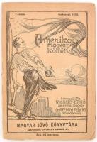 Amerikai magyar költők. Összegyűjtötte: Ricker Ernő. Apponyi Albert gróf előszavával. "Magyar Jövő" Könyvtára 1. sz. Bp., 1920,"Magyar Jövő". Kiadói papírkötés, szakadt borítóval.