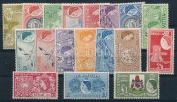 Bermuda 1953 Mi 130-147 (Mi EUR 130,-)