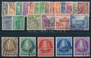 Berlin 1952 Mi 42-60, 101-105 (Mi EUR 105,-)