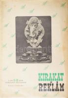 1947 Kirakat és Reklám. II. évf. 11-12. sz. 1947. nov.-dec., karácsonyi kettősszám, foltos borítóval.