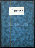 Okmánybélyeg gyűjtemény 8 lapos A4-es berakóban