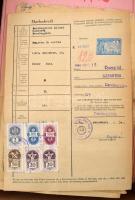 Több száz db marhalevél mappákban, dobozban