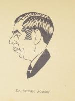 Dönczy Lukács Ödön: Orosházi fejek. Rajzolta és linóleumba metszette: Dönczy Lukács Ödön. Karikatúra...