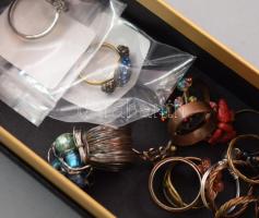 Vegyes bizsu gyűrűk