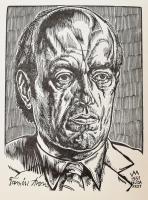 1989 Varga Mátyás (1910-2002) grafikái, portrék, városképek (Szeged, Kolozsvár stb.). 16 db reproduk...