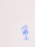 Zsolnay 6 darab mélytányér, jelzett, kopással, d: 23,5 cm