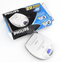 Philips Ax 1001 Discman eredeti dobozában, adapterrel