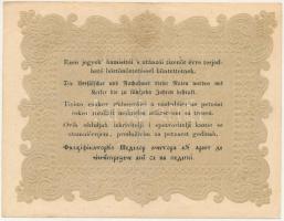 1848 10Ft "Kossuth bankó" "RE 3113 26" T:F szép papír
Adamo G111