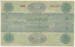 1919. 5K "OSZTRÁK-MAGYAR BANK...", "O05 656.665" T:F,VG
Adamo K8