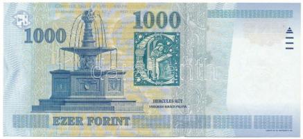 2000. 1000Ft "DE 6982972" "Millennium" T:AU, kissé hullámos papír
Adamo F55B2