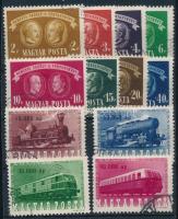 1945-1946 Vértanúk sor + Vasútjubileum sor (6.400)