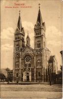 1912 Temesvár, Timisoara; Millennium templom / Milleniumskirche / church (EK)