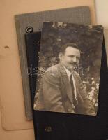 Vegyes igazolvány tétel, közte Bozó János vegyész-tanár műegyetemi leckekönyve Érdekes igazolványok,...