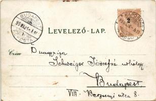 1899 (Vorläufer) Kaposvár, Római katolikus templom, cukorgyár, új állami főgimnázium. Gerő Zsigmond ...