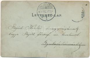 1901 Erdőszentgyörgy, Sangeorgiu de Padure; Schuller-féle palota (Gróf Rédey kastély). Farkas Lajos ...