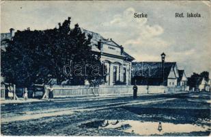 Serke, Sirkovce; Református iskola / Calvinist school (fa)