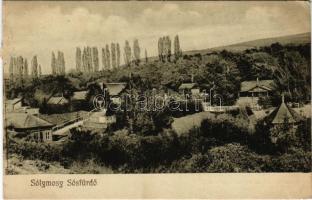 1918 Székelyudvarhely, Odorheiu Secuiesc; Solymosy sósfürdő. Sterba Ödön kiadása / salt bath, spa (EK)