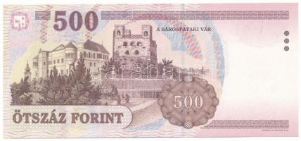 1998. 500Ft "EB 4243158" T:AU, sarokhajlás
Hungary 1998. 500 Forint "EB 4243158&quot...