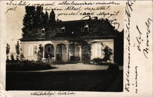 1930 Balatonvilágos, Mihályi kúria, kastély. photo (EB)