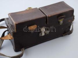 Linhof: Linhof Präzisionskamera cca 1910 4 db cserélhető objektívvel: Carl Zeiss Tessar 6,3, f. 15 c...