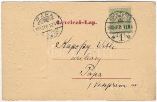 1903 Kolozsvár, Cluj; Református templom - dombornyomott / Calvinist church. Art Nouveau embossed (E...