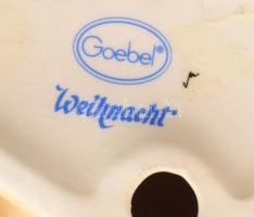 2 db Goebel angyalos asztali dísz. Festett, jelzett, hibátlan 8 cm