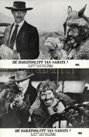 cca 1989 előtt készült, ,,Hé barátom, itt van Sabata!" című olasz film jelenetei és szereplői, ...