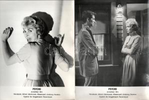 cca 1989 előtt készült, ,,Psycho" című amerikai film jelenetei és szereplői, 21 db vintage prod...