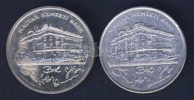 1992-93. 200Ft Ag "MNB" (2x) T:BU,2