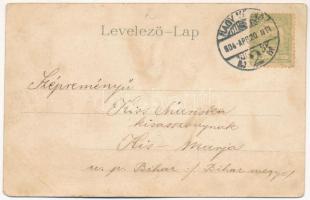 1904 Nagyvárad, Oradea; M. kir. honvéd hadapród iskola. Csathó Gábor és társa kiadása / K.u.k. milit...