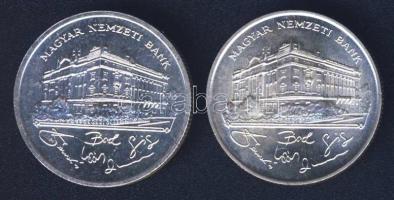 1992-93. 200Ft Ag "MNB" (2x) T:BU,2