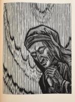 Dante Alighieri: La Divina Commedia. Kolozsvár, 1976, Dacia. Gy. Szabó Béla 20 db fametszetével illu...