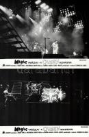 cca 1985 ,,Magic varázslat - a Queen Budapesten" című magyar film jelenetei és szereplői, 13 db...