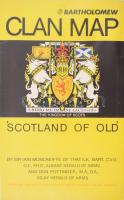 Bartholomew Clan map of Scotland of old