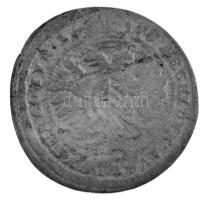 Ausztria 1698. 1kr Ag "I. Lipót" Bécs (0,63g) T:F, kis patina, hajlott lemez Austria 1698. 1 Kreuzer Ag "Leopold I" Vienna (0,63g) C:F, small patina, bent coin Krause KM#1229