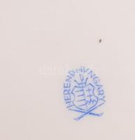 6 db Herendi Eton mintás süteményes tányér. kézzel festett, jelzett, minimális kopással d: 19 cm