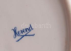 5 db Herendi tálka. kézzel festett, jelzett, minimális kopással 8-14 cm