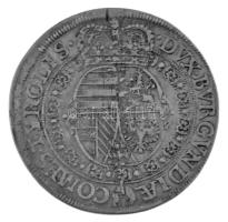 Ausztria / Tirol 1632. 10kr Ag "I. Lipót" (4,31g) T:XF, patina, enyhén hajlott lemez
Aust...