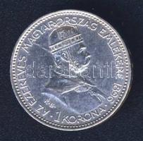 1896. 1K Ag "Millenium" T:2/3+