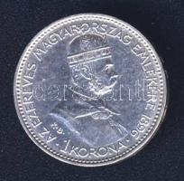 1896. 1K Ag "Millenium" T:2-/3+ kis ph.