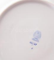 2 db Herendi Apponyi mintás teás csésze, aljjal. Jelzett, kézzel festett, hibátlan