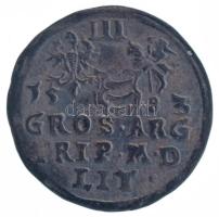 Lengyel-Litván Nemzetközösség 1583. 3gr Ag "Báthory István" Riga (2,34g) T:XF,VF patina
P...